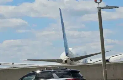 Panica pentru 221 de pasageri. Ce a lovit un avion United Airlines chiar inainte de aterizare?