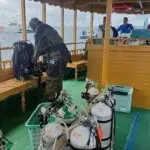Cadavrele a doi scafandri italieni recuperate din Maldive. Operatiunea continua