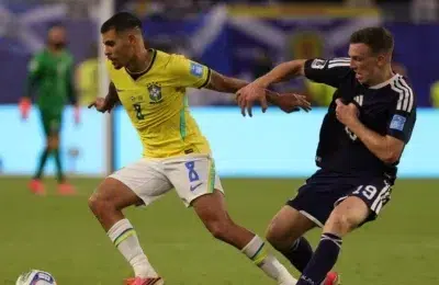 Brazilia invinge Scotia cu 3 la 0 si castiga Grupa C. Maroc merge in optimi la Cupa Mondiala