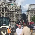 Primarul Ciprian Ciucu incepe lucrarile la Piata Natiunile Unite. Zona devine oras parc