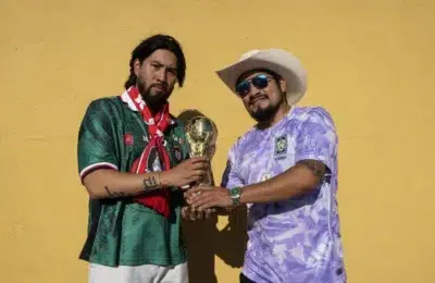 Fanii din Mexic si Coreea de Sud petrec impreuna la Cupa Mondiala. Povestea unei prietenii atipice
