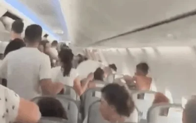 189 de pasageri blocati la 56 de grade in avion. Zborul SunExpress mergea spre Antalya