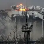 Ucraina distruge baza de drone de pe aeroportul din Donețk. Panica loveste Sankt Petersburg