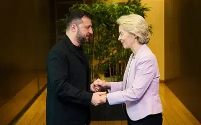 Uniunea Europeana trimite primele 3.2 miliarde de euro catre Ucraina. Von der Leyen anunta plata