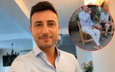 Valentin Sanfira apare cu o noua partenera dupa divort. Cine este tanara din Teleorman