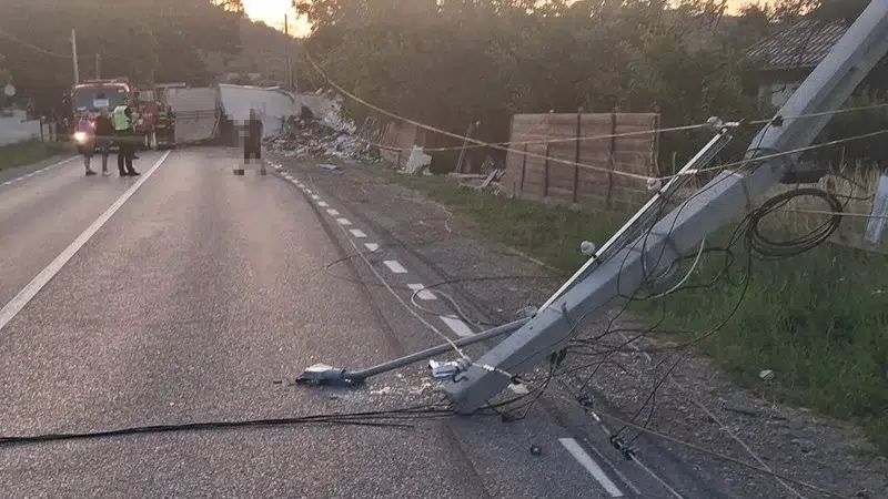 accident TIR Neamt
