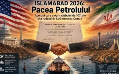 SUA si Iran semneaza acordul de pace dupa 107 zile de razboi. Pretul petrolului scade brusc