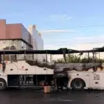 Drona ucraineana loveste un autobuz in regiunea Donetk. Bilantul indica 7 morti si 11 raniti