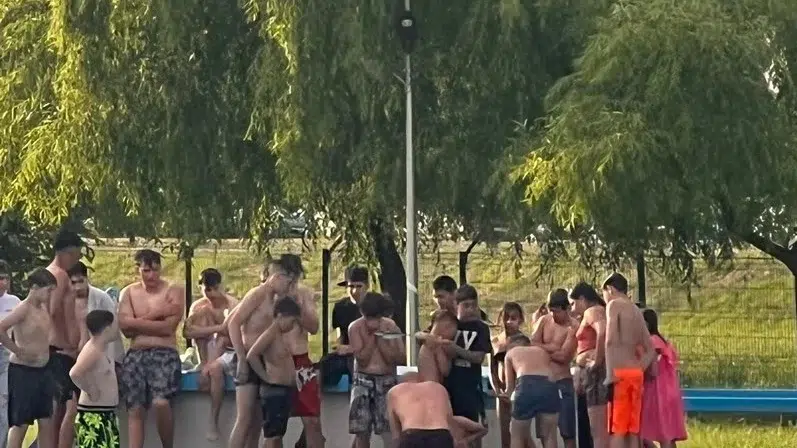 copil coma strand Iasi