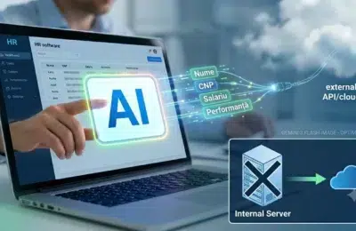 Datele angajatilor ajung pe servere externe prin noile aplicatii. Companiile risca amenzi GDPR