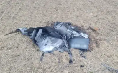 Drona cu explozibil gasita in Tulcea dupa doua luni. SRI si MApN pregatesc detonarea