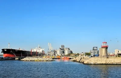 Drona marina explodeaza in Portul Constanta. Activitatea in dana 78 este suspendata