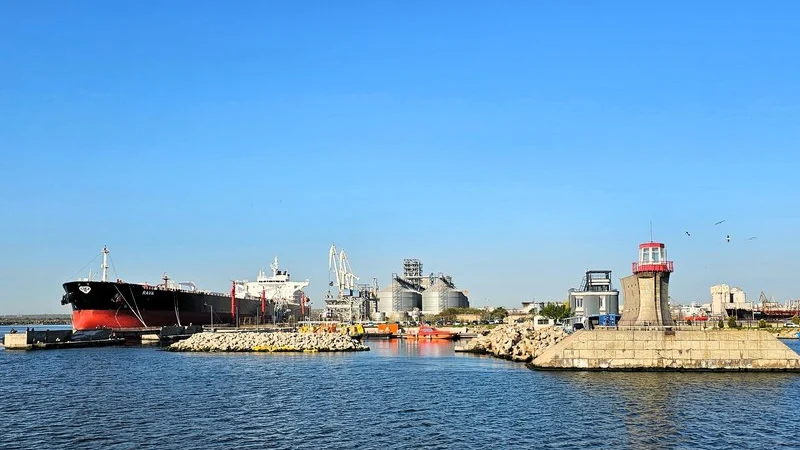 Drona marina explodeaza in Portul Constanta. Activitatea in dana 78 este suspendata