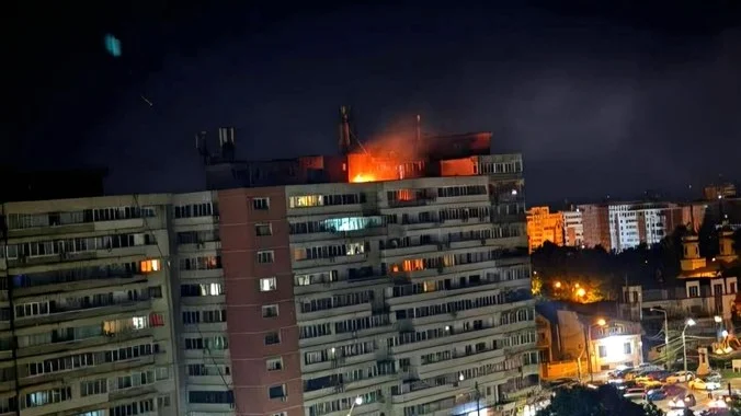 explozie drona Galati ajutoare