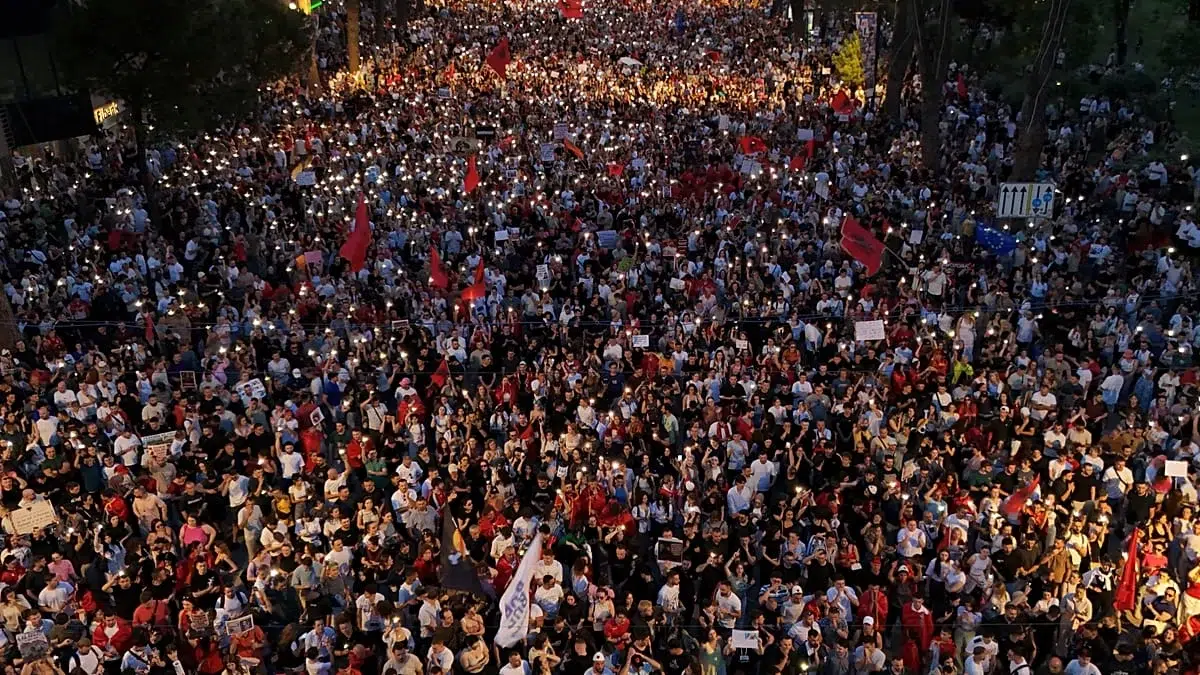 proteste Albania Edi Rama