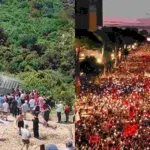 Zeci de mii de oameni la proteste in Albania. Miza e proiectul imobiliar al familiei Trump