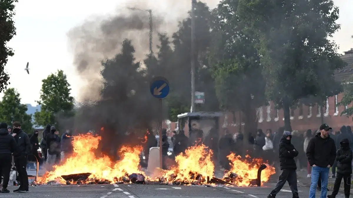 proteste violente Belfast