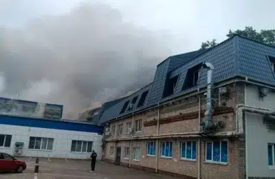 Rafinaria din Moscova lovita de drone ucrainene. Rusia ataca orasul Kiev cu rachete balistice