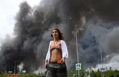 Ucraina loveste un depozit petrolier in Krasnodar. Expert militar cere rusilor sa opreasca razboiul
