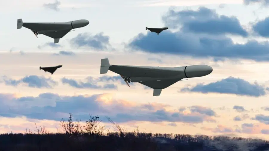 senzori acustici drone