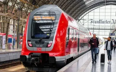 Sistemul feroviar din Germania paralizat complet. Toate trenurile oprite in gari timp de 90 minute