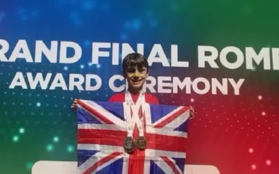 Alex Rusu aduce trei medalii Marii Britanii la Olimpiada STEM. Elevul de 9 ani are parinti romani