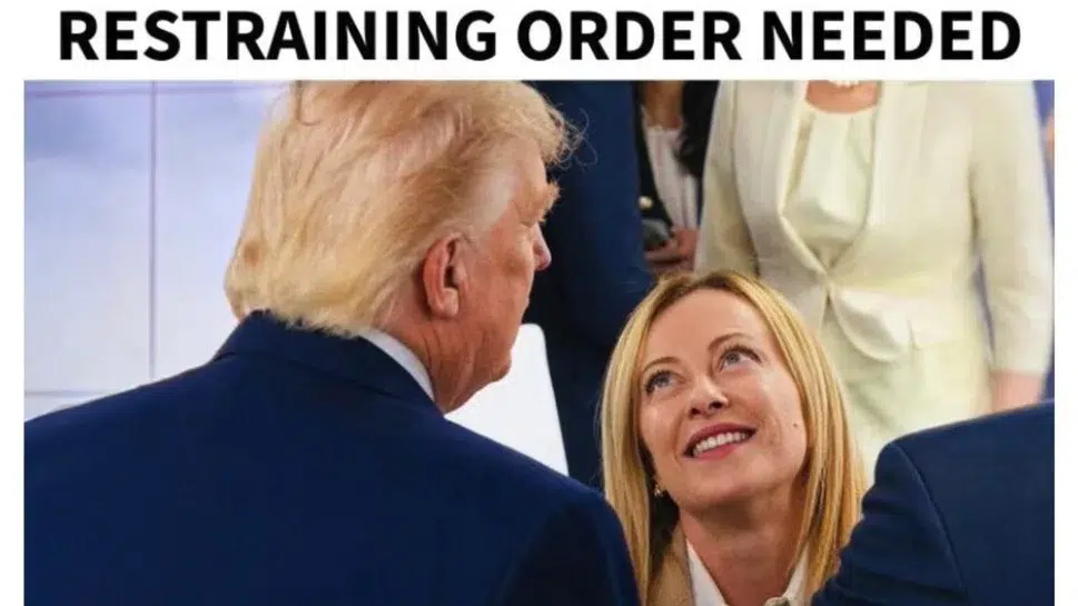 Donald Trump Giorgia Meloni