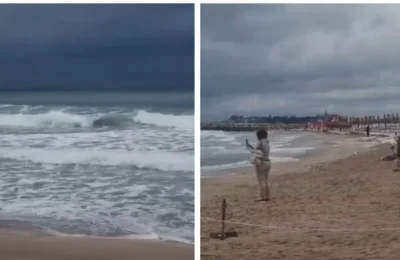 Steag rosu in Eforie Nord si apa de 13 grade in Mamaia. Fenomenul care raceste marea