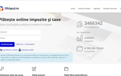 DNSC avertizeaza ca platforma Ghiseul.ro a fost clonata. Cum iti protejezi datele bancare
