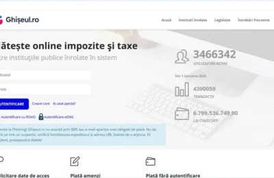DNSC avertizeaza ca platforma Ghiseul.ro a fost clonata. Cum iti protejezi datele bancare