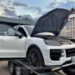 Poliția reține un Porsche de 150.000 de euro în Vaslui. Cehia a emis alerta cu o zi în urmă
