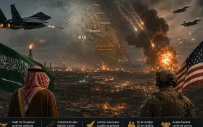SUA si Arabia Saudita ataca baze militare in Irak. 20 de morti confirmati