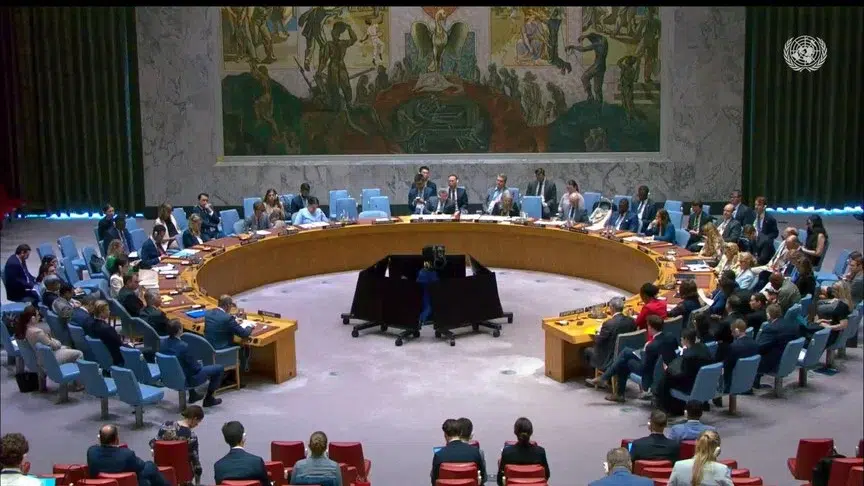 SUA parasesc o sedinta a Consiliului de Securitate ONU. Romania voteaza alaturi de UE