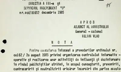 Securitatea ascundea microfoane in camerele jurnalistilor straini. Ce arata documentele CNSAS