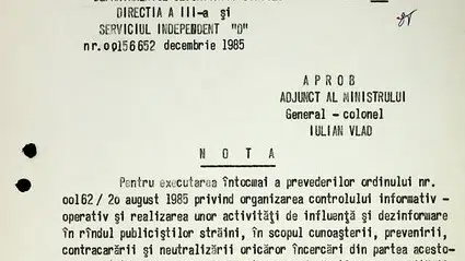Securitatea jurnalisti straini