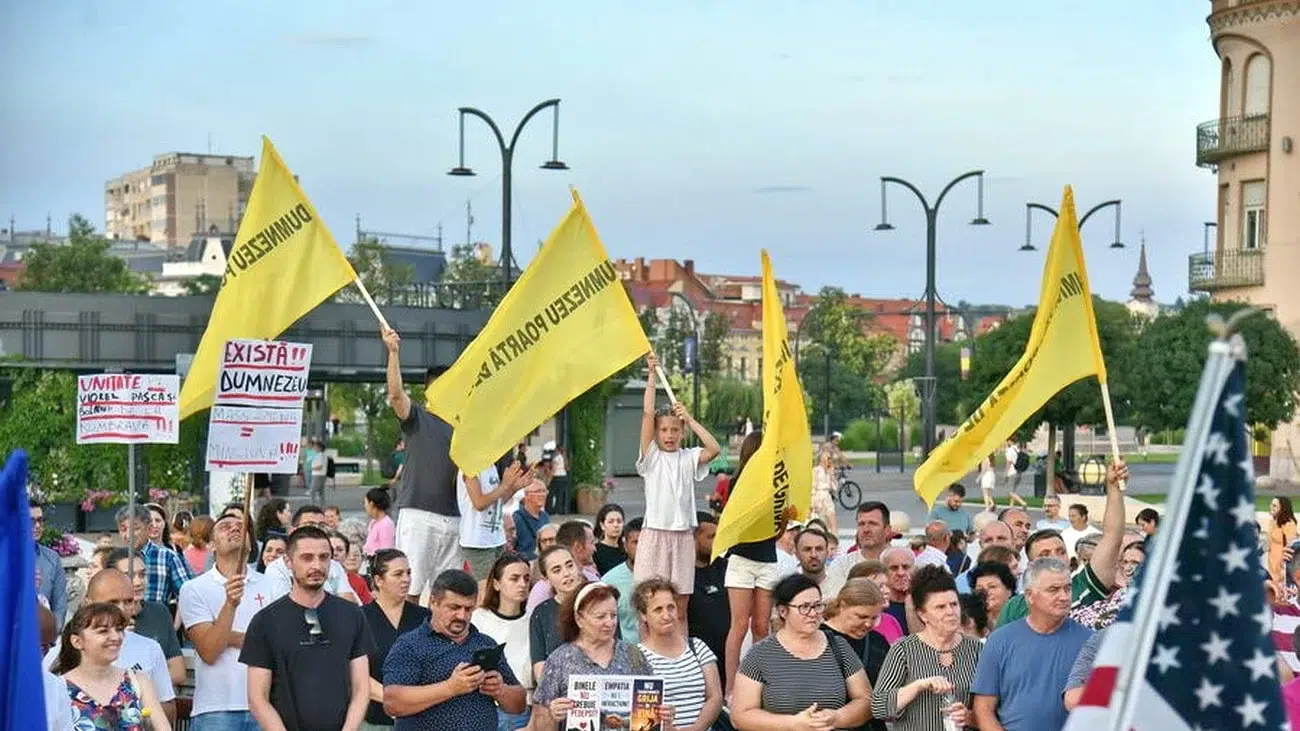 Viorel Pasca protest