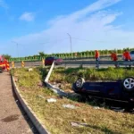 Accident mortal pe autostrada A2 la Lehliu Gara. Un om a decedat si trei sunt raniti