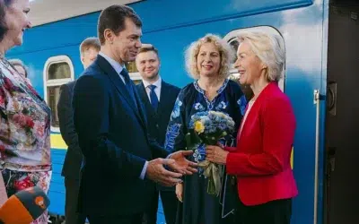 Ursula von der Leyen ajunge la Kiev. Uniunea Europeana pregateste un acord major pentru drone