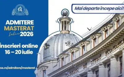 ASE scoate la concurs 4783 de locuri la masterat. Peste 2000 sunt finantate de la buget
