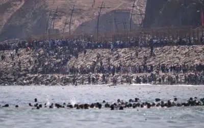 Spania trimite armata la Ceuta. Cel putin 9 migranti au murit la granita cu Marocul