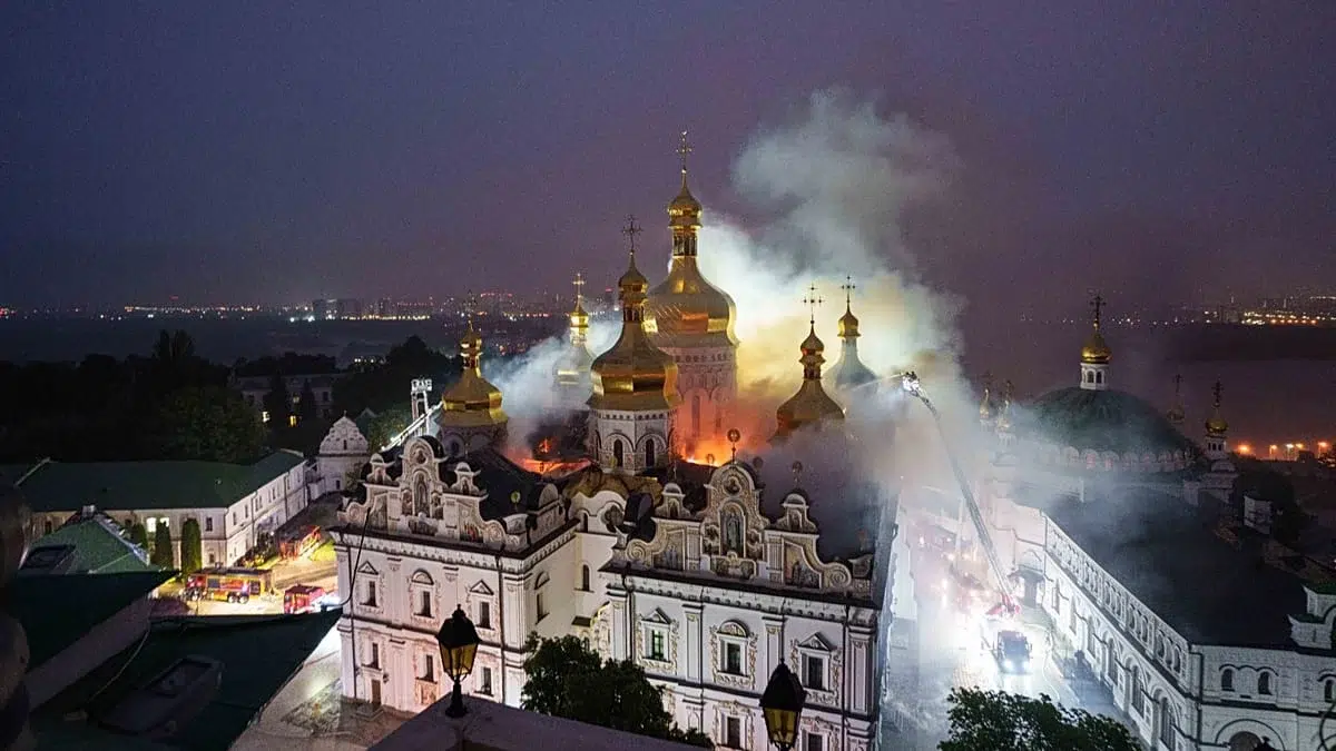 atac manastire Kiev