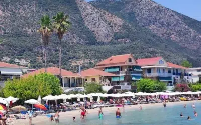 Grecia instalează 7 kilometri de bariere pe plaje. Atena oferă 5 euro pe kilogramul de pește toxic