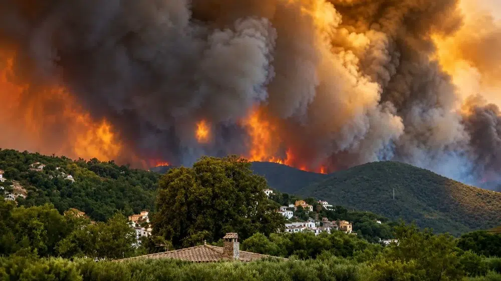 Canicula din Europa provoaca peste 10000 de decese. Incendiile distrug 160000 de hectare