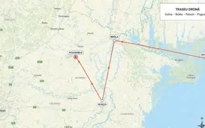 Armata romana doboara o drona in judetul Buzau. Spatiul aerian a fost inchis temporar