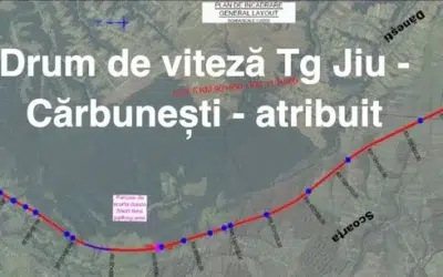 Contract de 1,9 miliarde de lei atribuit pentru drumul expres Targu Jiu Filiasi