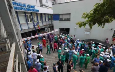 Greva generala in peste 400 de spitale. Sindicatele Sanitas blocheaza sistemul medical