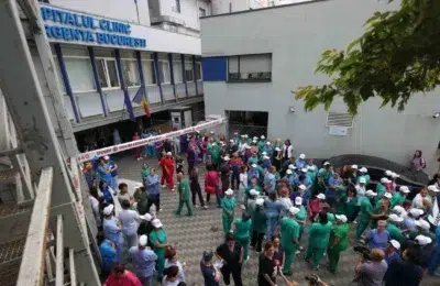 Greva generala in peste 400 de spitale. Sindicatele Sanitas blocheaza sistemul medical