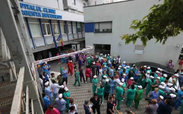 greva generala spitale Sanitas