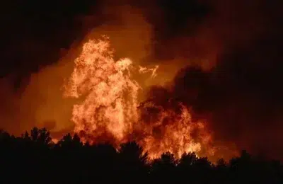 Peste 1000 de hectare ard in sudul Frantei. Sute de persoane evacuate langa Marsilia