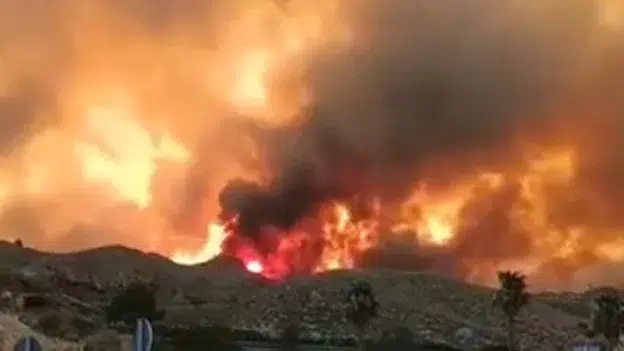 incendiu padure Almeria